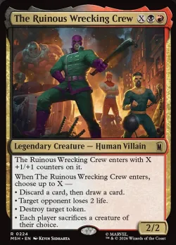 The Ruinous Wrecking Crew #224 · Magic: The Gathering