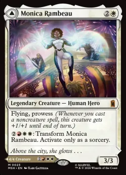 Monica Rambeau // Photon, Living Light #23 · Magic: The Gathering
