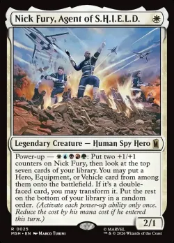 Nick Fury, Agent of S.H.I.E.L.D. #25 · Magic: The Gathering
