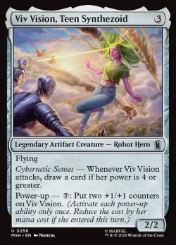 Viv Vision, Teen Synthezoid #256 · Magic: The Gathering