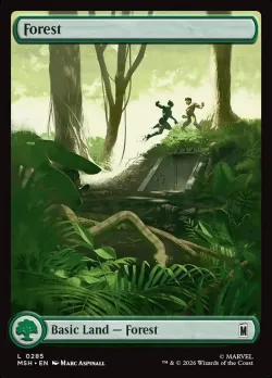 Forest #285 · Magic: The Gathering