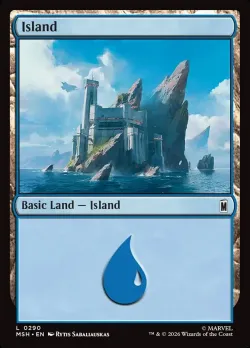 Island #290 · Magic: The Gathering