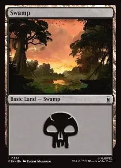 Swamp #291 · Magic: The Gathering