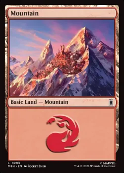 Mountain #293 · Magic: The Gathering