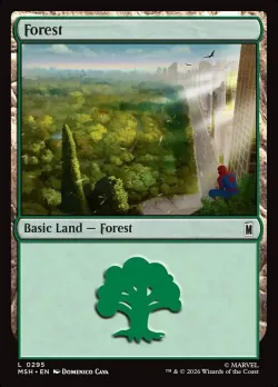 Forest #295 · Magic: The Gathering