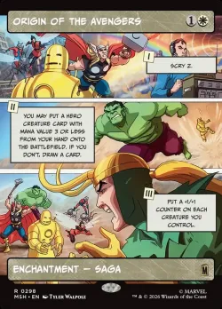 Origin of the Avengers #298 · Magic: The Gathering