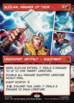 Mjölnir, Hammer of Thor #303 · Magic: The Gathering