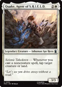 Quake, Agent of S.H.I.E.L.D. #32 · Magic: The Gathering