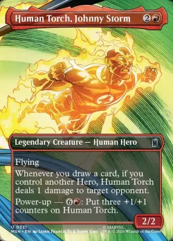 Human Torch, Johnny Storm #321 · Magic: The Gathering