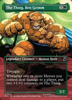 The Thing, Ben Grimm #322 · Magic: The Gathering