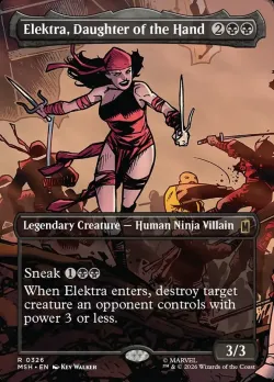 Elektra, Daughter of the Hand #326 · Magic: The Gathering