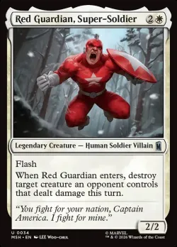 Red Guardian, Super-Soldier #34 · Magic: The Gathering