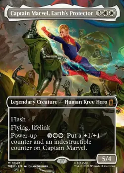 Captain Marvel, Earth's Protector #342 · Magic: The Gathering