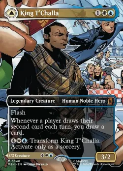 King T'Challa // Black Panther, Hope Enduring #346 · Magic: The Gathering