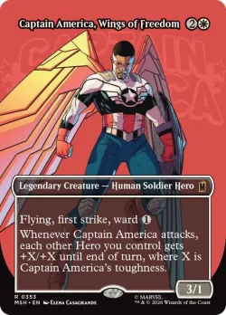 Captain America, Wings of Freedom #353 · Magic: The Gathering