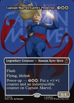 Captain Marvel, Earth's Protector #354 · Magic: The Gathering