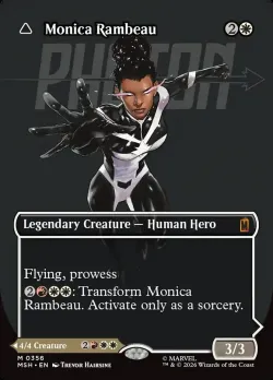Monica Rambeau // Photon, Living Light #356 · Magic: The Gathering