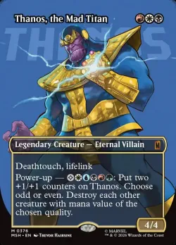Thanos, the Mad Titan #376 · Magic: The Gathering
