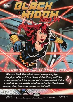Black Widow, Super Spy #393 · Magic: The Gathering