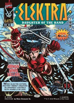 Elektra, Daughter of the Hand #395 · Magic: The Gathering