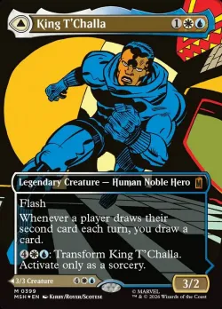 King T'Challa // Black Panther, Hope Enduring #399 · Magic: The Gathering