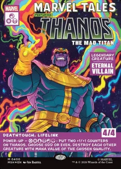 Thanos, the Mad Titan #400 · Magic: The Gathering