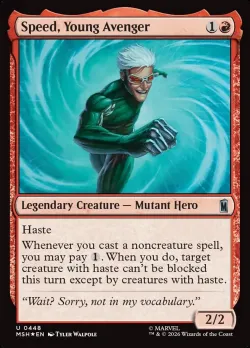 Speed, Young Avenger 「MSH/448」「EN」