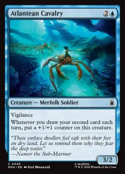 Atlantean Cavalry #45 · Magic: The Gathering