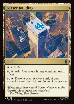 Baxter Building 「MSH/453」「EN」
