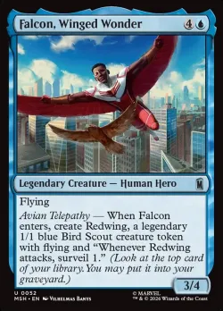 Falcon, Winged Wonder #52 · Magic: The Gathering