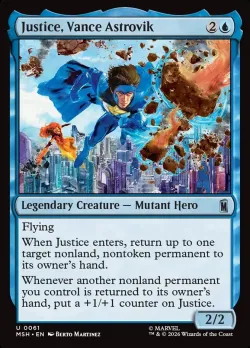Justice, Vance Astrovik #61 · Magic: The Gathering