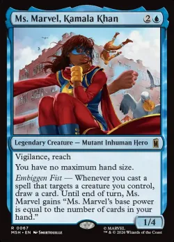 Ms. Marvel, Kamala Khan #67 · Magic: The Gathering