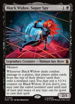 Black Widow, Super Spy #89 · Magic: The Gathering