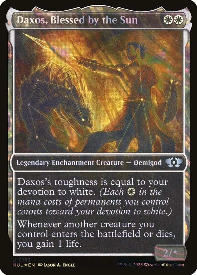 Daxos, Blessed by the Sun 「MUL/132」「EN」