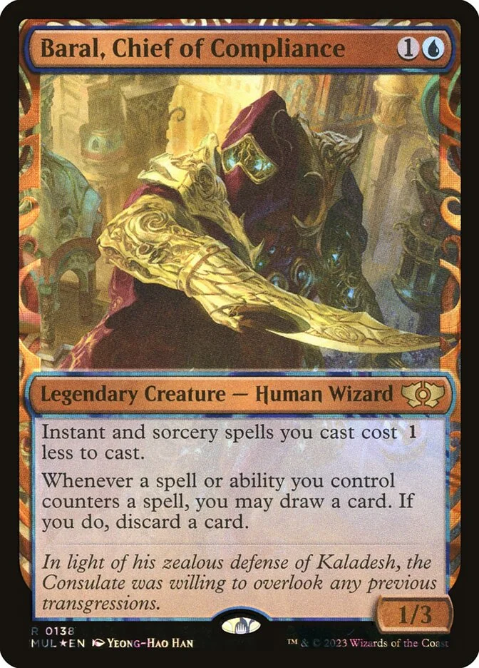 Baral, Chief of Compliance 「MUL/138」「EN」