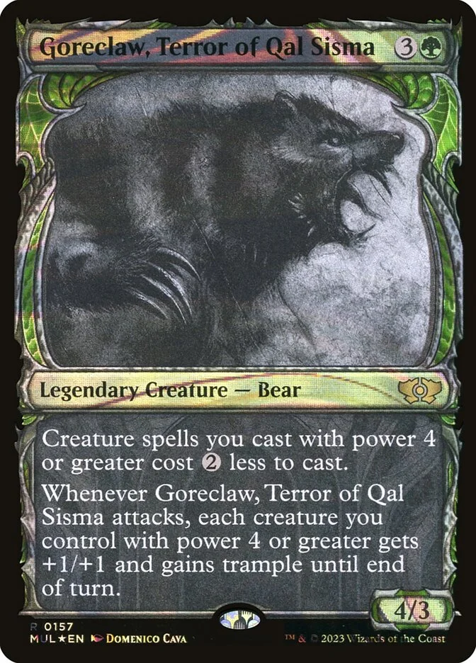 Goreclaw, Terror of Qal Sisma 「MUL/157」「EN」