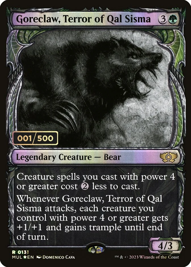 Goreclaw, Terror of Qal Sisma 「MUL/157z」「EN」