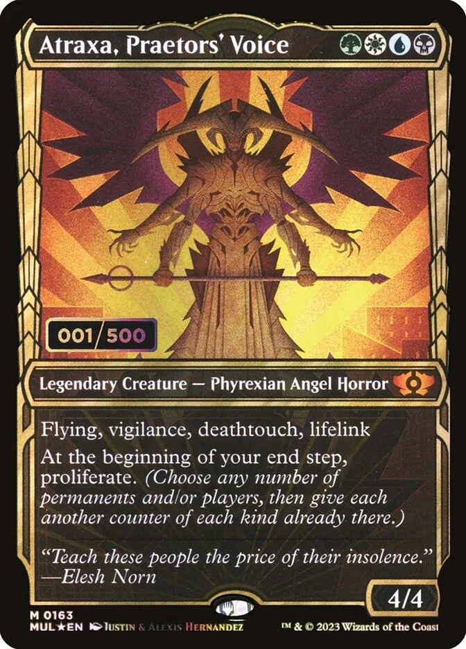Atraxa, Praetors' Voice 「MUL/163z」「EN」