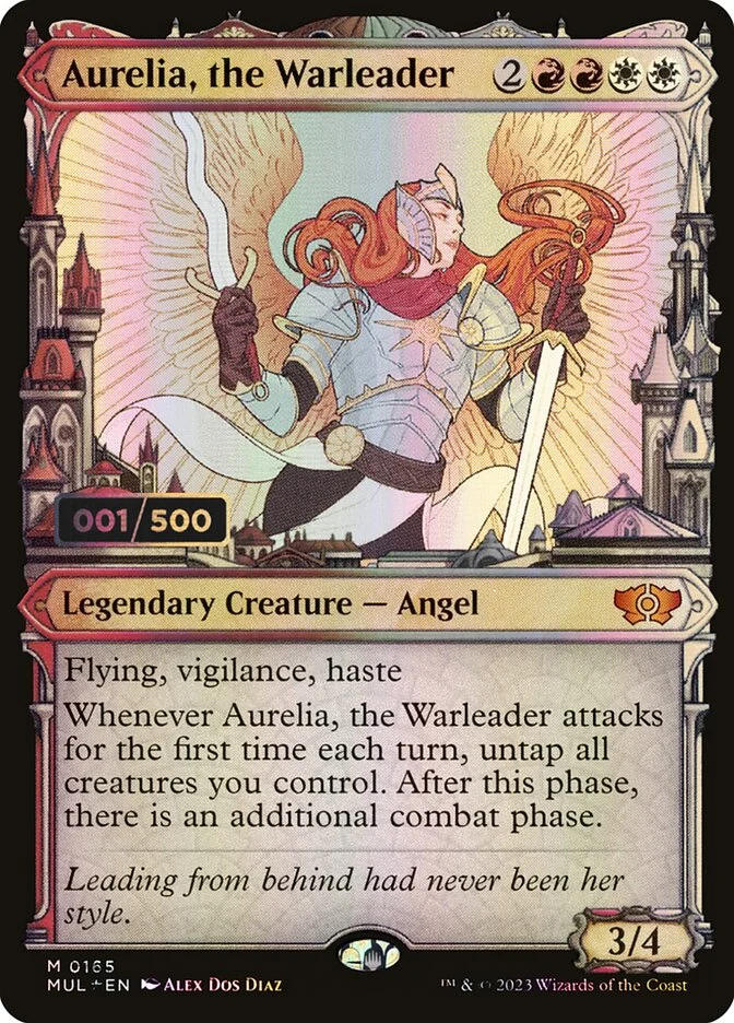 Aurelia, the Warleader 「MUL/165z」「EN」
