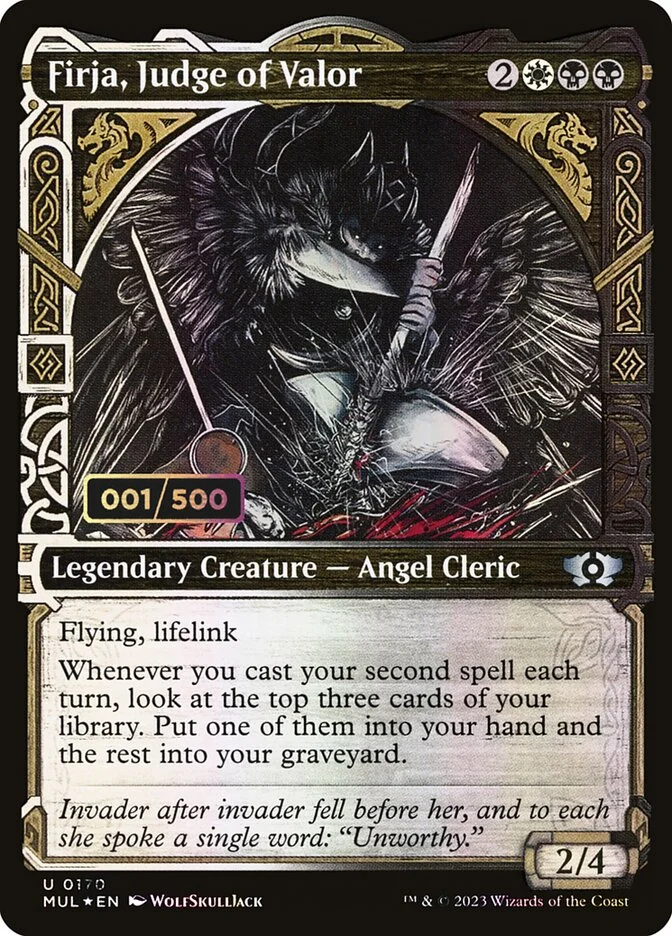 Firja, Judge of Valor 「MUL/170z」「EN」
