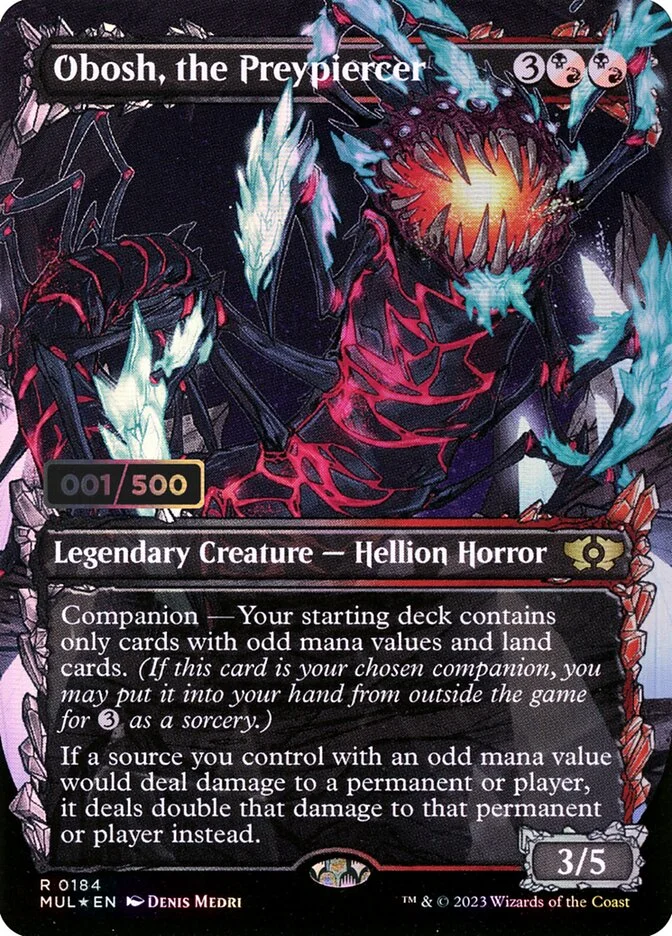 Obosh, the Preypiercer 「MUL/184z」「EN」