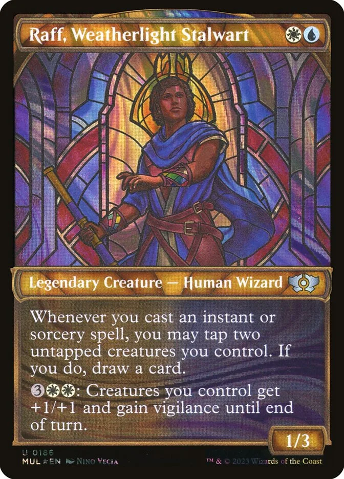 Raff, Weatherlight Stalwart 「MUL/186」「EN」