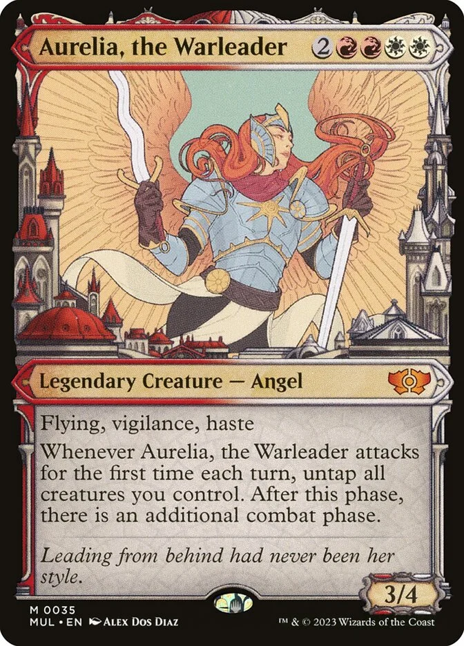 Aurelia, the Warleader 「MUL/35」「EN」