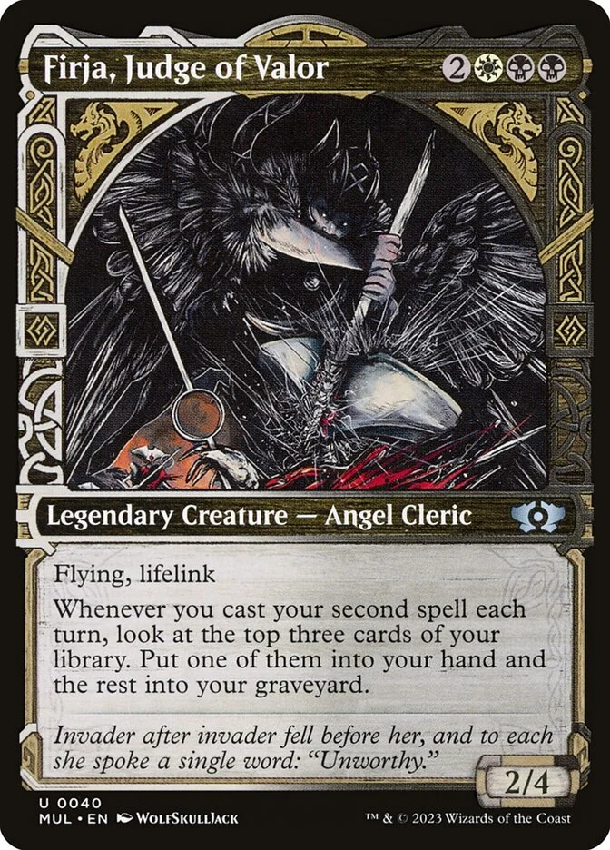 Firja, Judge of Valor 「MUL/40」「EN」