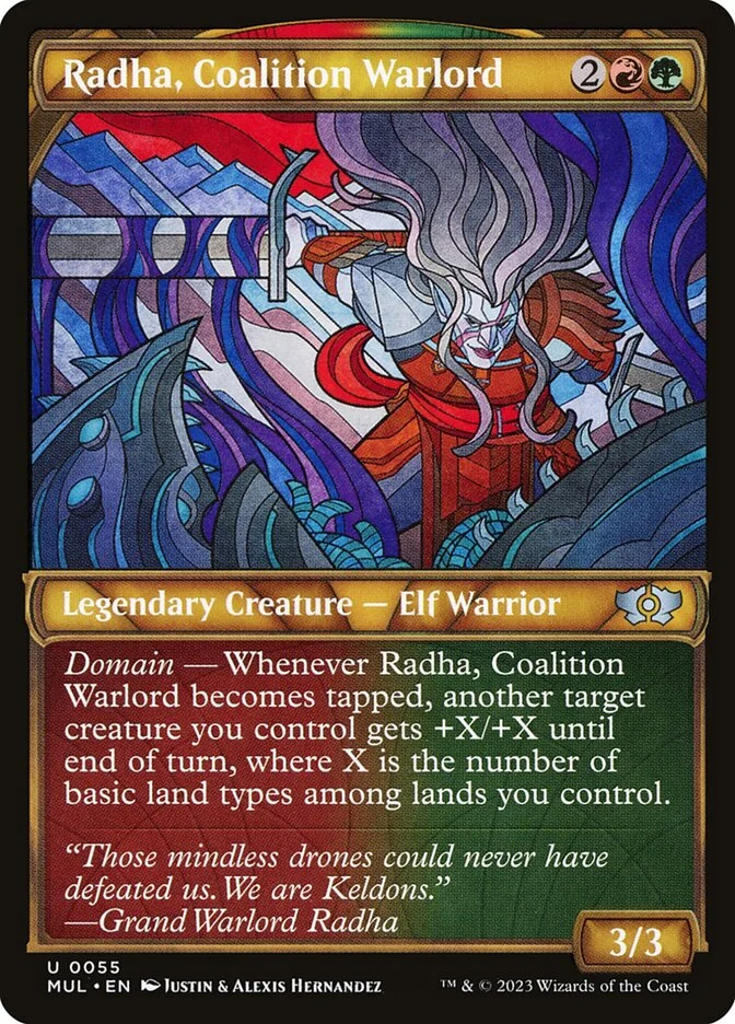 Radha, Coalition Warlord 「MUL/55」「EN」