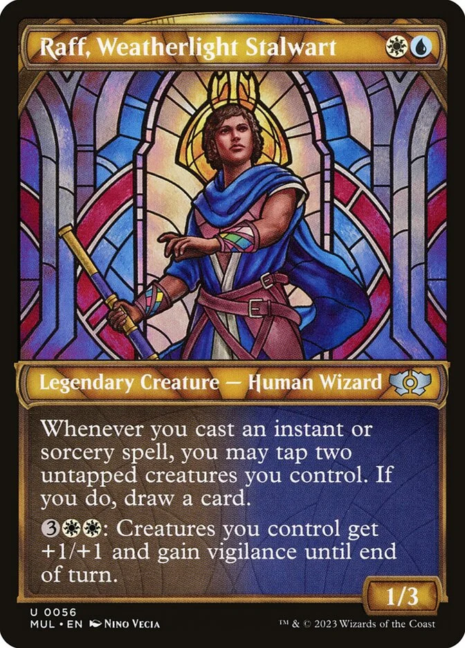 Raff, Weatherlight Stalwart 「MUL/56」「EN」
