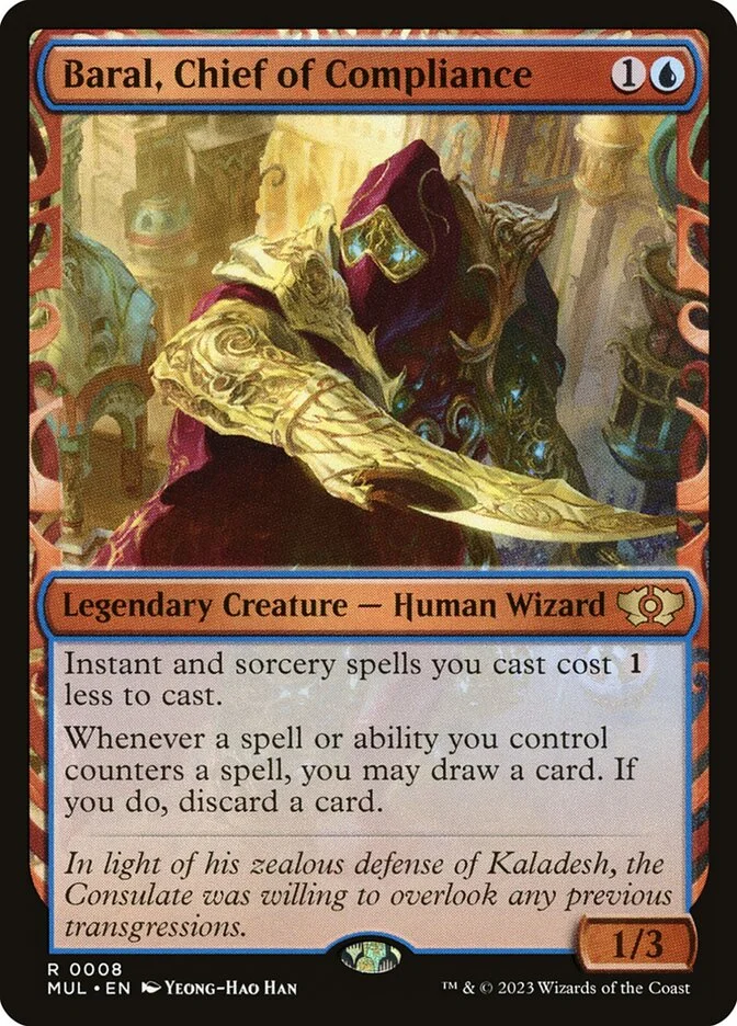Baral, Chief of Compliance 「MUL/8」「EN」