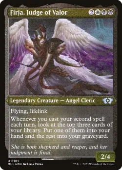 Firja, Judge of Valor #105 · Magic: The Gathering