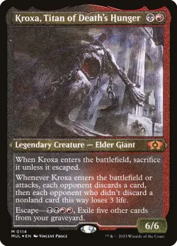 Kroxa, Titan of Death's Hunger #114 · Magic: The Gathering