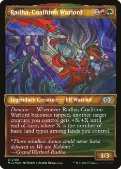 Radha, Coalition Warlord 「MUL/185」「EN」